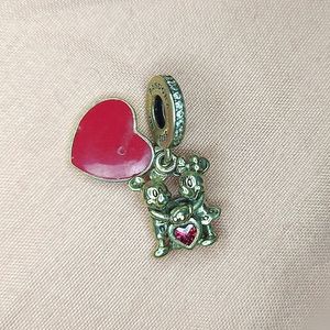 Pandora's Disney Mickey Mouse & Minnie Mouse Love Dangle Charm
